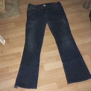 Silver Aiko bootcut jeans